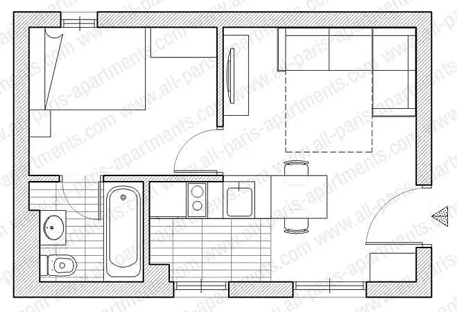 Apartment Rosiers